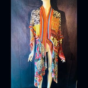 GiGio Colorful Bohemian Cardigan